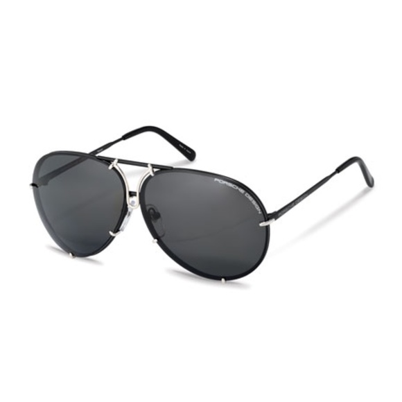 Porsche Design Sunglasses - P'8613-A (61) Full Frame Aviator TWO Lenses - Picture 2 of 8